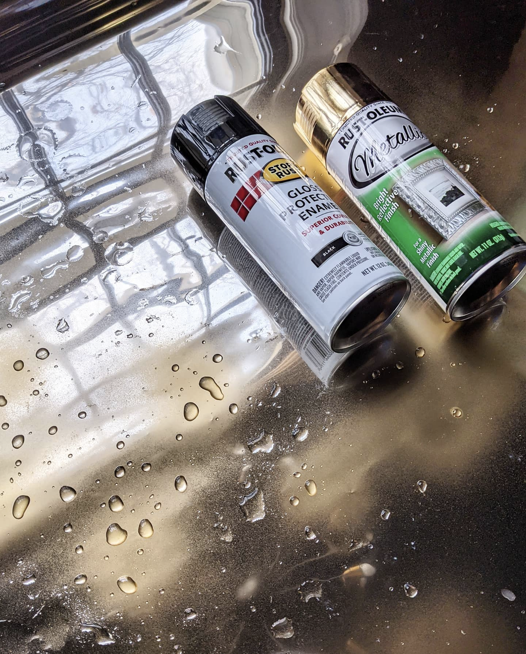 DIY faux antique mirrors with this clever (and inexpensive) technique