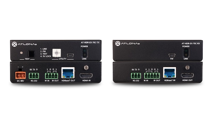 Atlona Ships 4K HDR HDBaseT Extender Kit