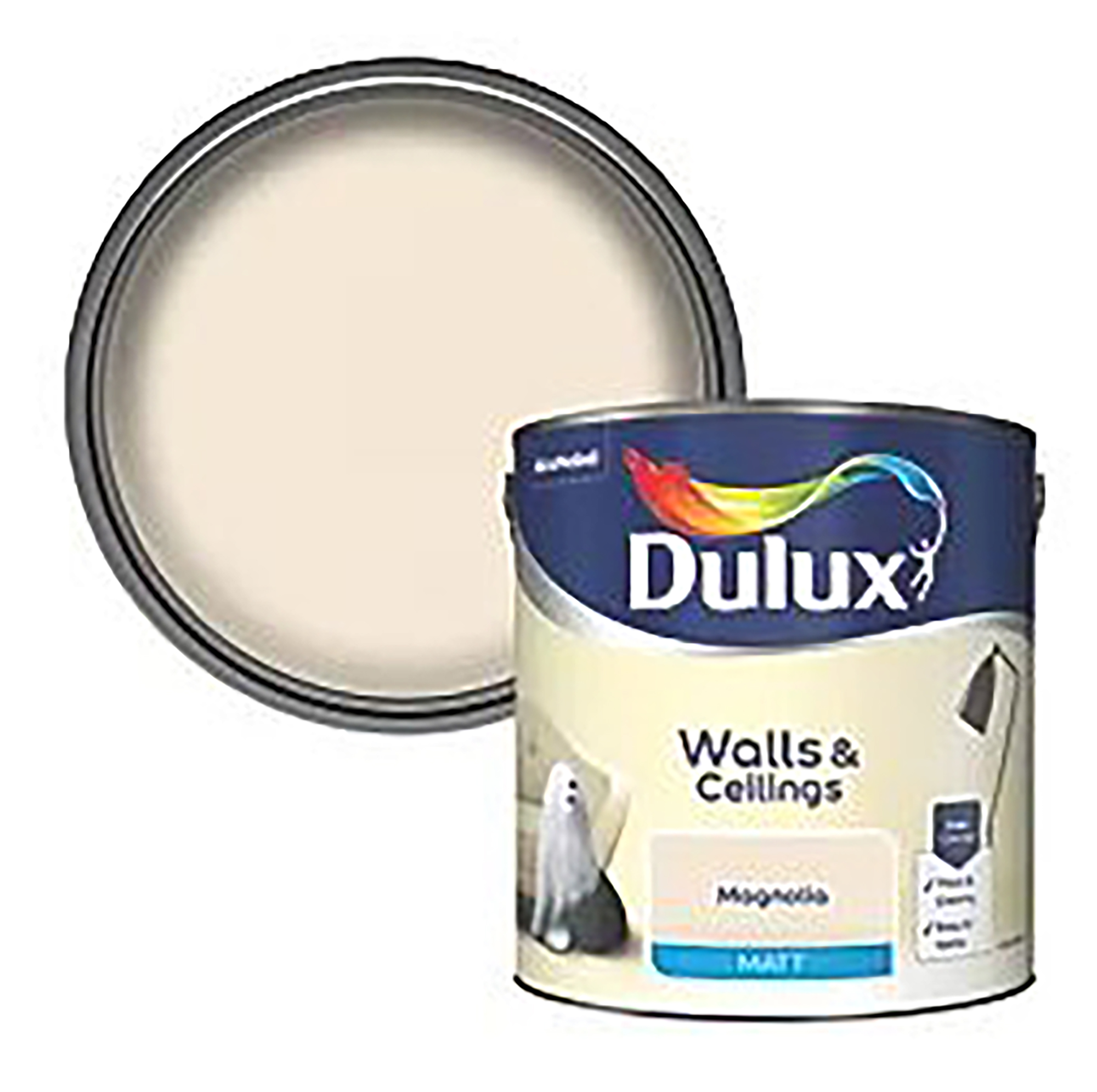 Dulux magnolia paint can