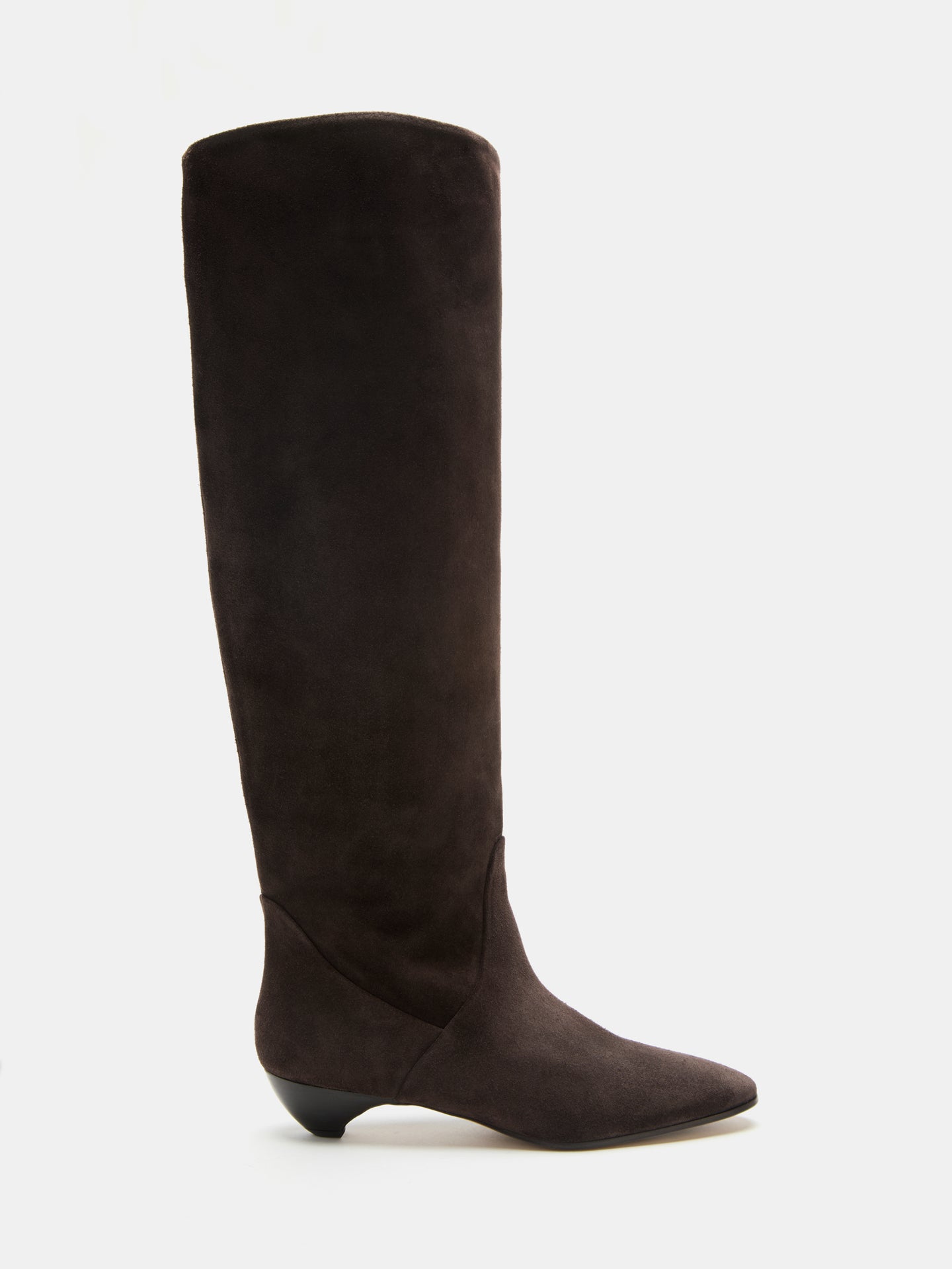 Allegra Riding Boot / Chocolate Suede