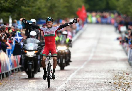 Geraint Thomas Commonwealth Games 2014 Road Race gold medal