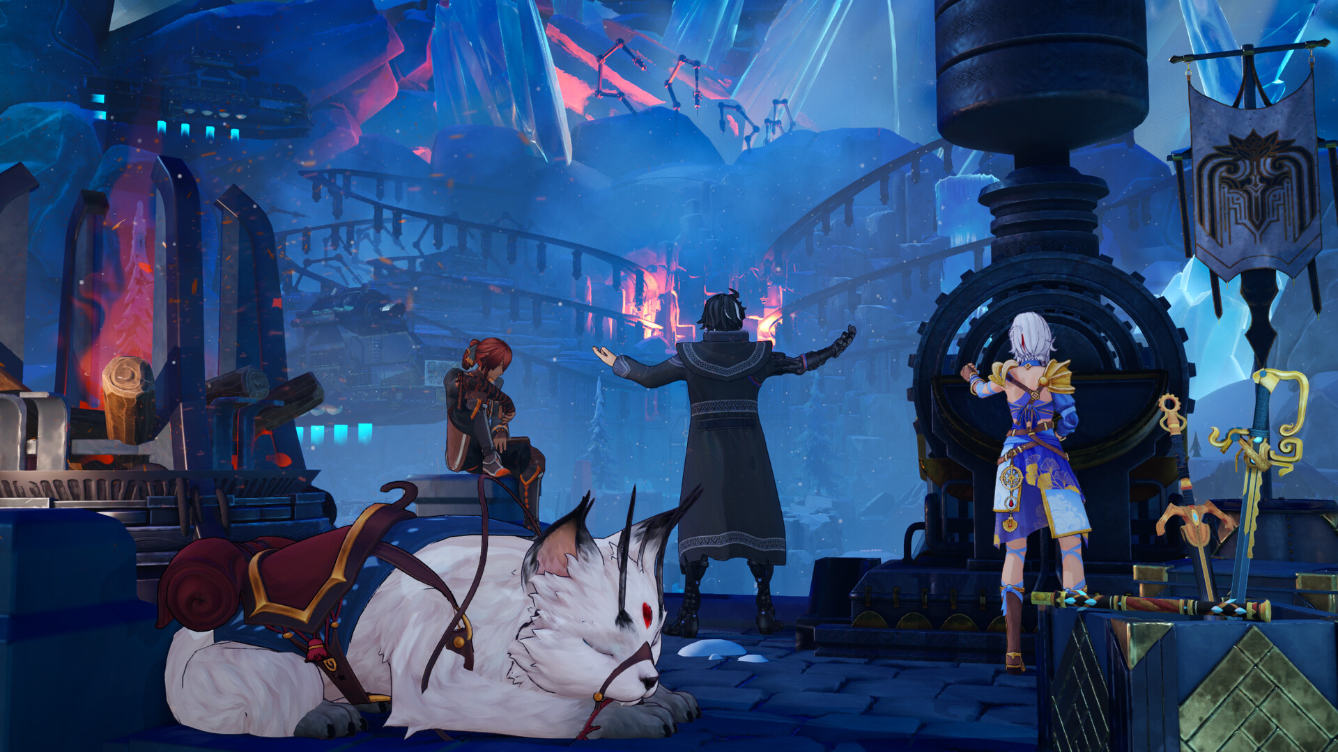 A screenshot of the upcoming PS5 game, Edge of Memories