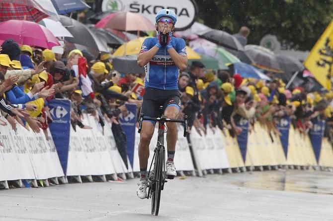 Ramunas Navardauskas (Garmin-Sharp) wins stage 19 of the Tour de France