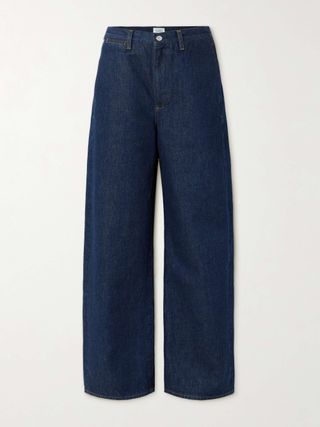 Ayla Polish High-Rise Wide-Leg Jeans