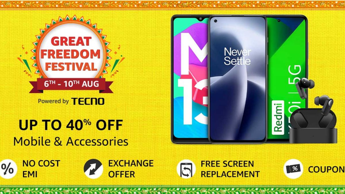 Amazon Great Freedom Festival 2024 Best smartphone deals for you