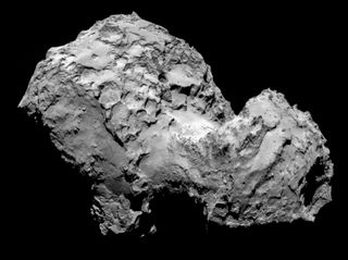 Photo of Comet 67P/Churyumov-Gerasimenko by Rosetta Spacecraft