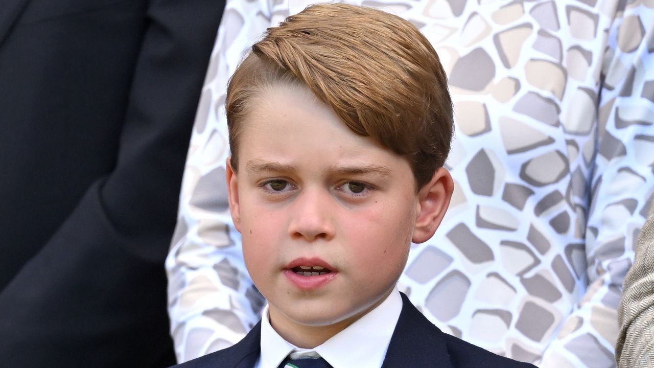 Prince George&#039;s latest role explained. Seen here he attends the Men&#039;s Singles Final at All England Lawn Tennis and Croquet Club 