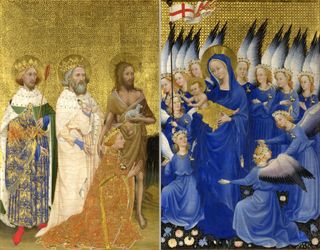 Wilton Diptych from National Gallery