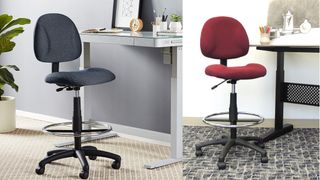 Boss Office Products Ergonomic Works Drafting Chair