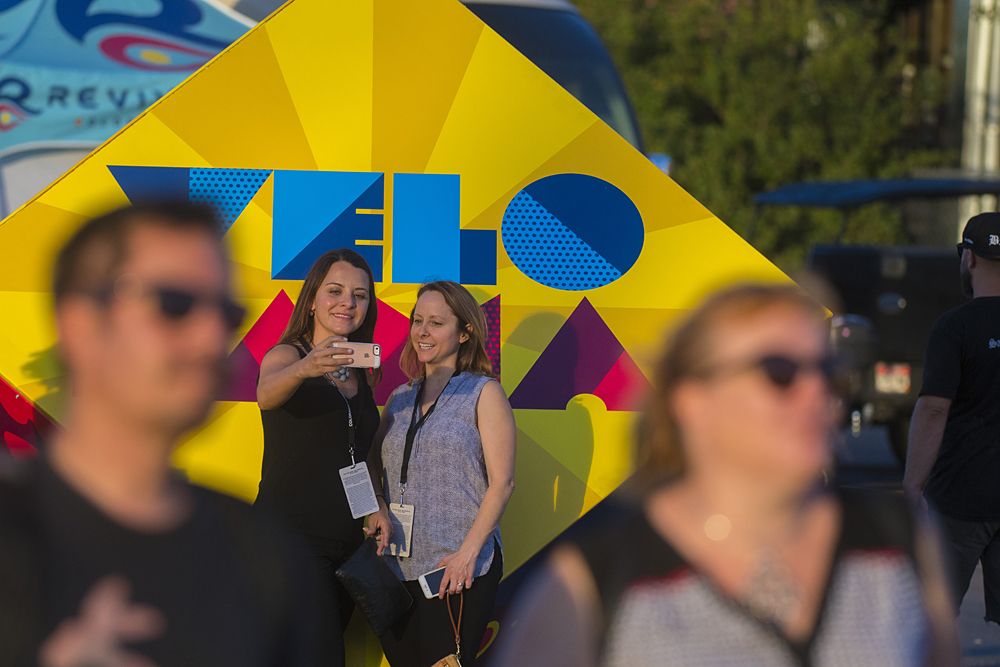 Selfie time at Velorama