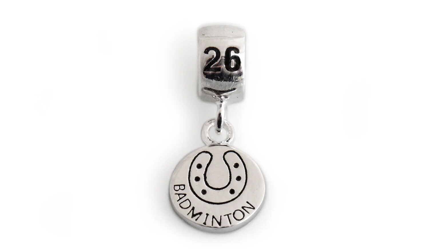 HiHo Silver Exclusive Badminton 2026 Roller Charm