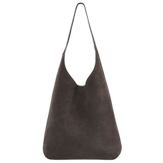 COS Serif Tote Suede