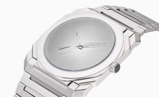 Bulgari Octo Finissimo Sejima Edition silver reflective watch