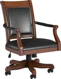 Hillsdale Furniture Game Chair| Several Wheels | Adjustable Height | Aristocratic Air | The Chair Your Gaming Chair Wishes It Was | $700