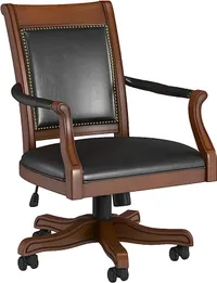 Hillsdale Furniture Game Chair| Several Wheels | Adjustable Height | Aristocratic Air | The Chair Your Gaming Chair Wishes It Was | $700 $455.06 on Amazon