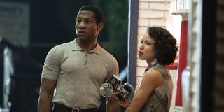 Jonathan Majors and Jurnee Smollett in Lovecraft Country