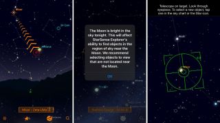 Celestron Starsense explorer 8-inch dobsonian app screenshots