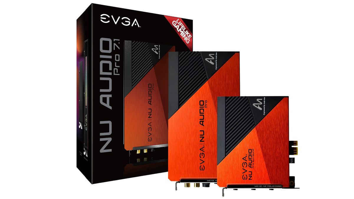 EVGA Adds Nu Audio Pro 7.1 Sound Cards With Improved Looks Tom's Hardware