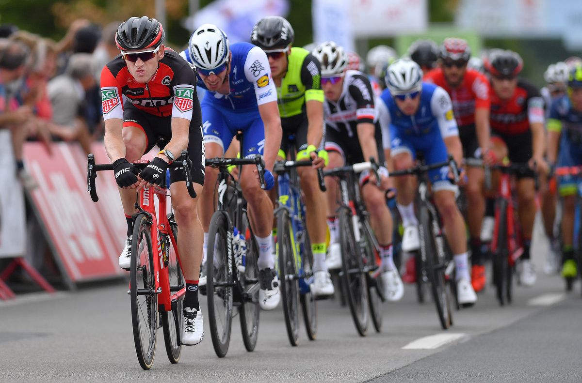 BMC's Ben Hermans set the pace