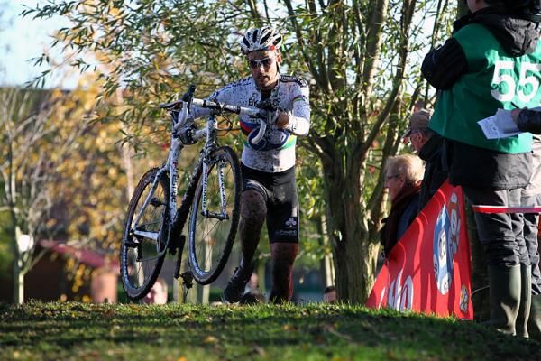 Niels Albert in action in Dottignies.
