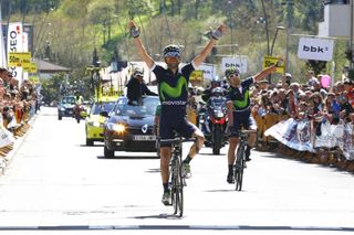 Giovanni Visconti and Gorka Izagirre go one-two for Movistar