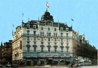 The Hotel Monopol in Lucerne, Switzerland.