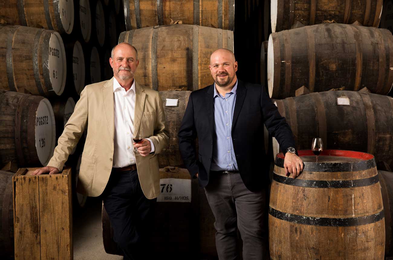 Penfolds Fortified Winemakers James Godfrey Matt Wo0