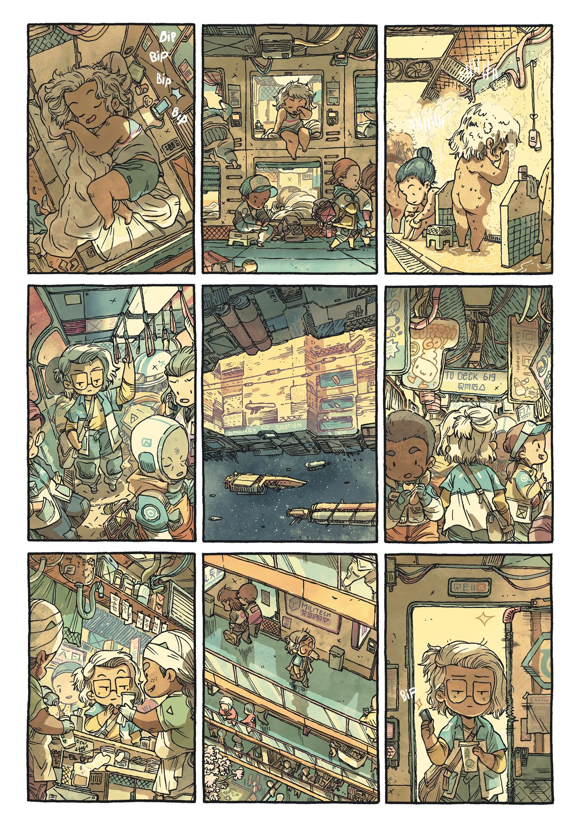 Frontier is a stunning new sci-fi graphic novel from Citizen Sleeper ...