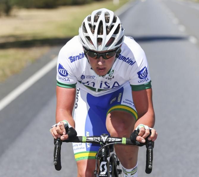 Jordan Kerby doing the UniSA team proud with a solo effort