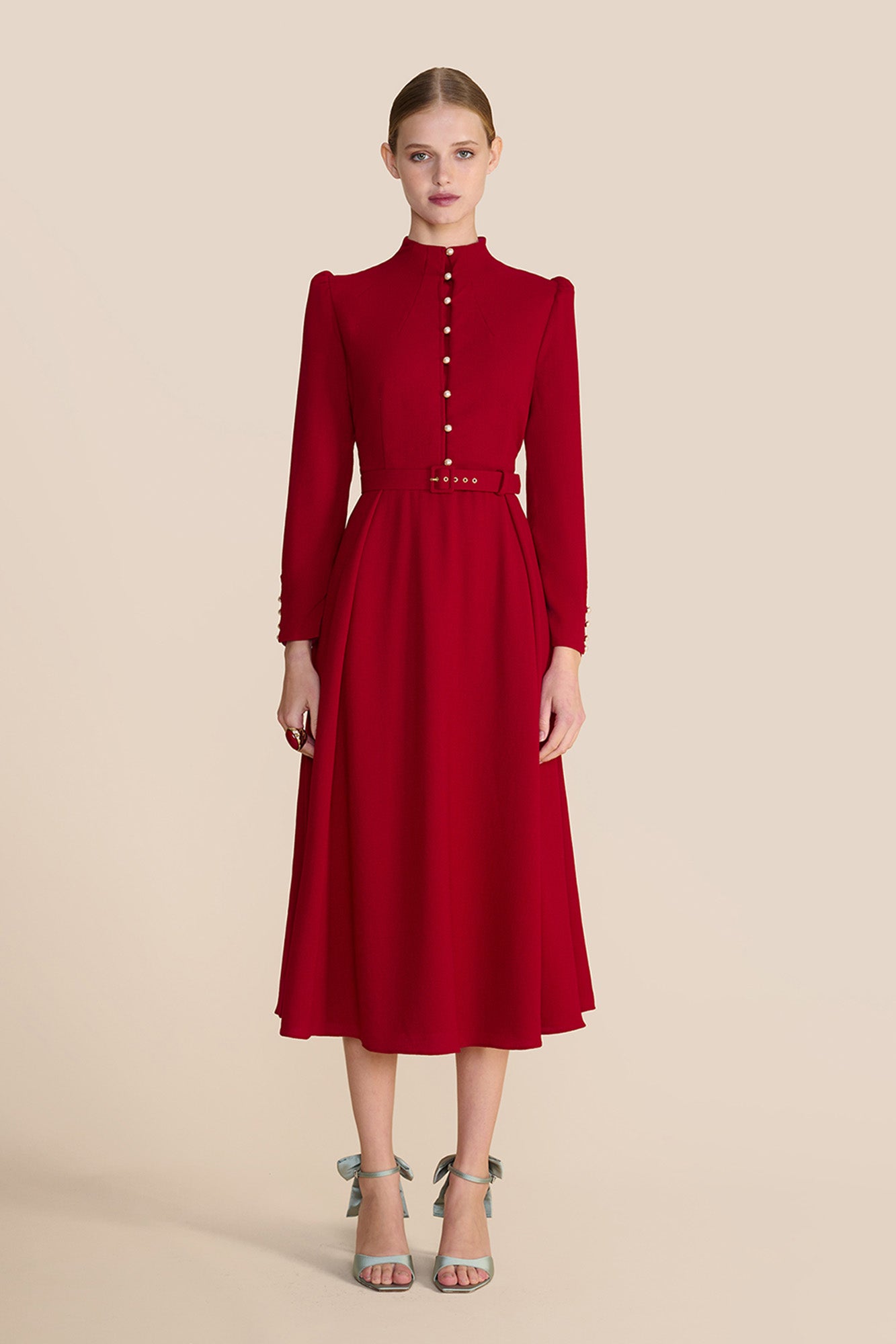 Nyra Red Dress - Uk 6 / Us 2