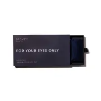 10. Drowsy Midnight Blue Silk Sleep Mask