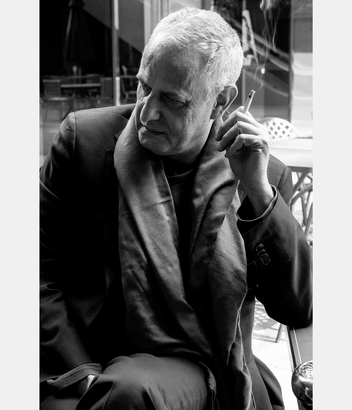 portrait of Luc Tuymans