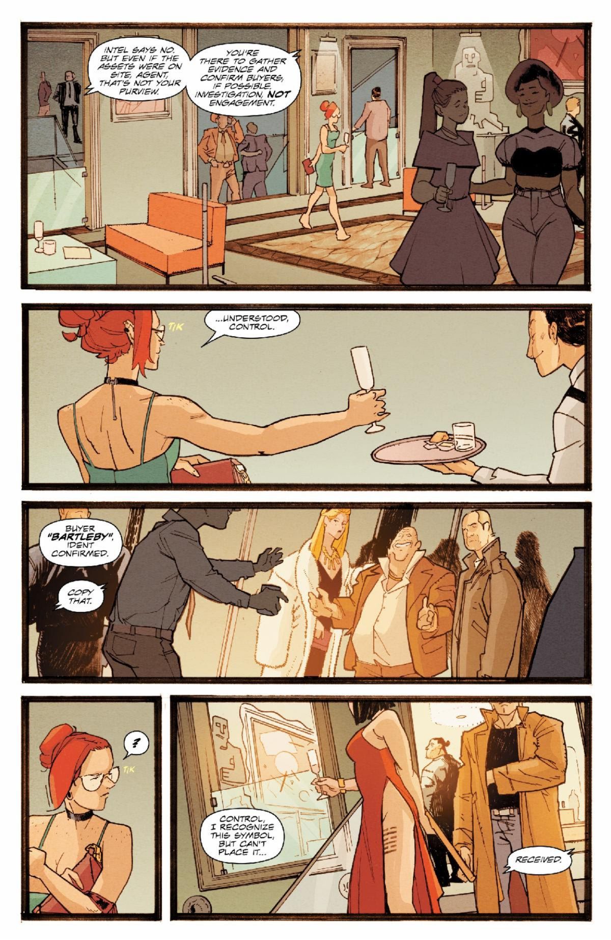 Scarlett #1 interior page