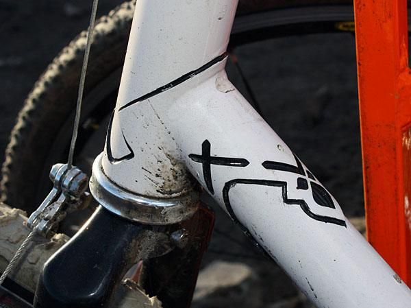 There were plenty of kitsch touches to this Gary Fisher frame.