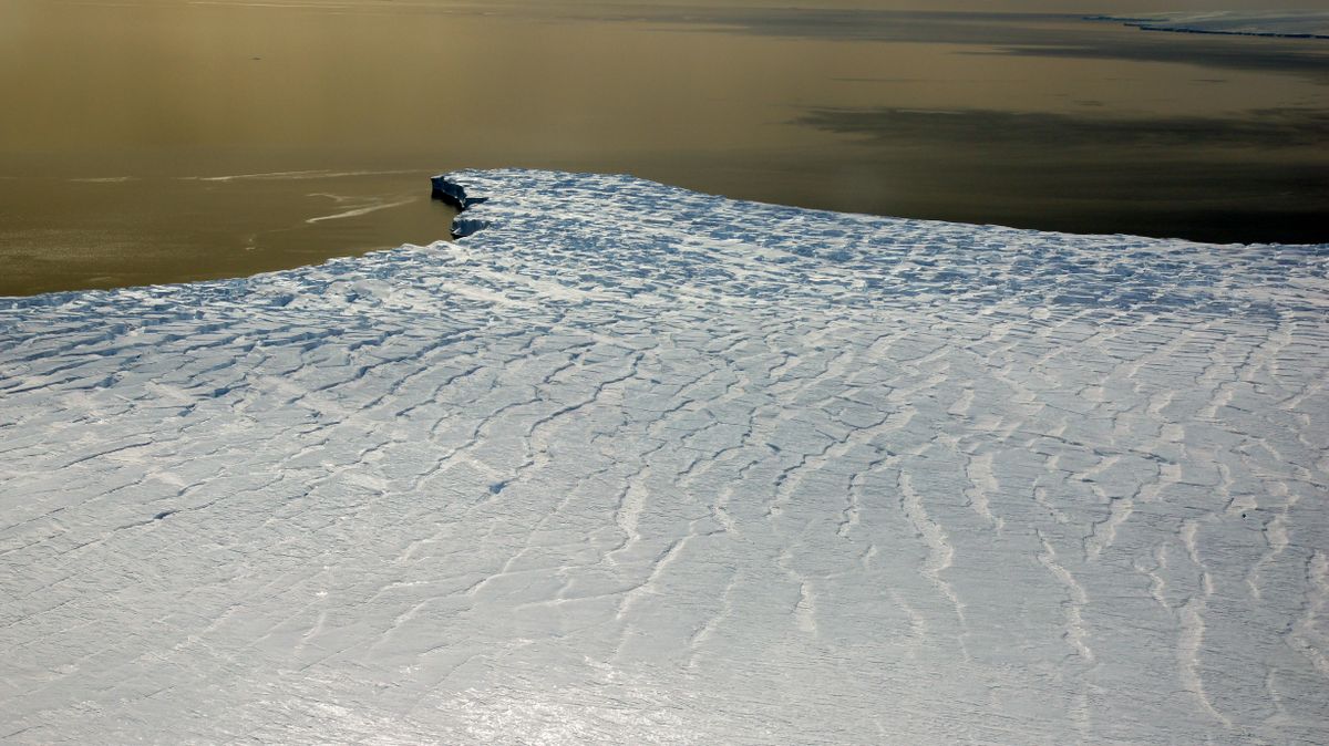 Antarctic ice shelf