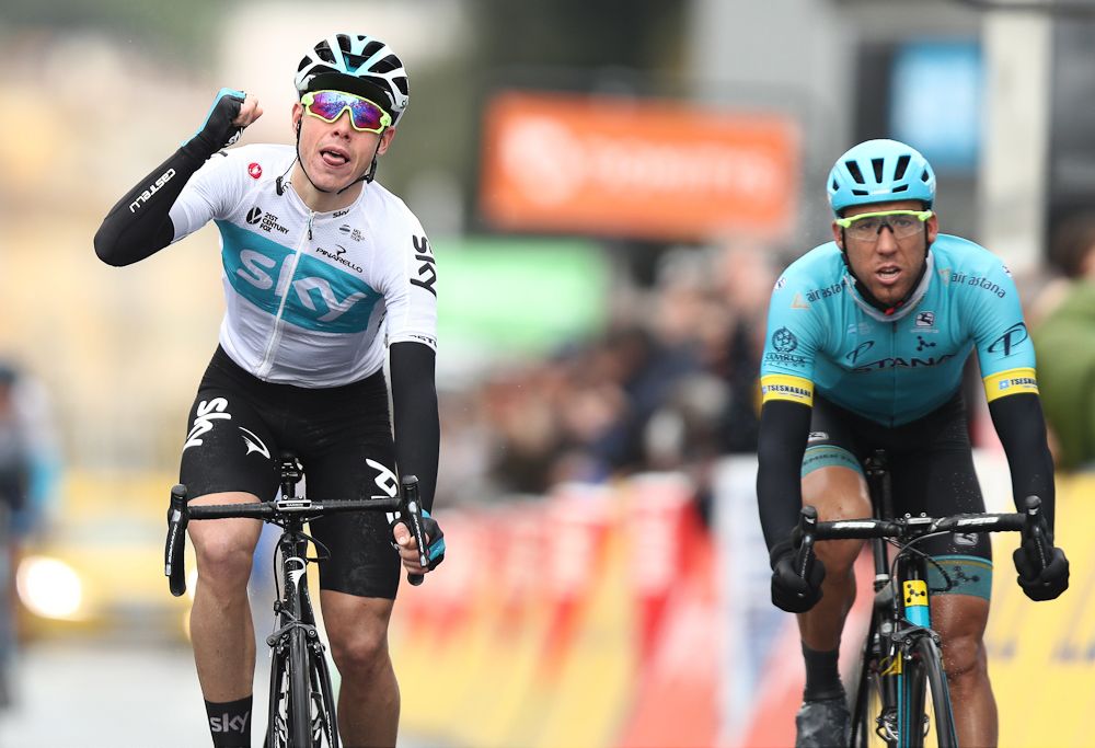 David de la Cruz beats Omar Fraile to win stage 8 at Paris-Nice