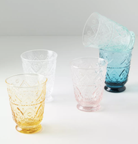 Bombay drinking glasses, Anthropologie