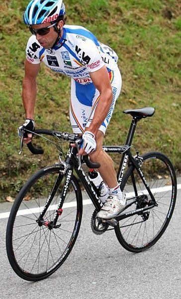 Gilberto Simoni (Serramenti PVC Diquigiovanni-Androni Giocattoli) finished in 35th - not bad, Gibo