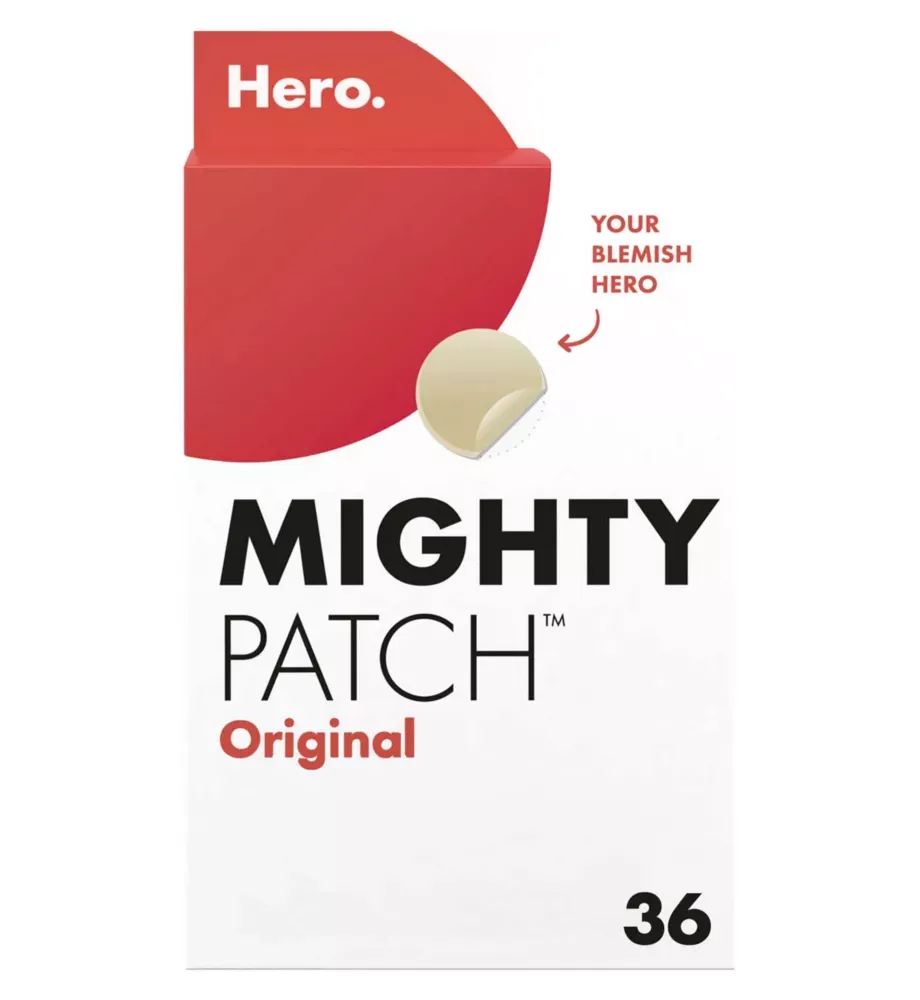 Hero Mighty Patch Original Spot Patches, 36 Hydrocolloid Pimple Patches