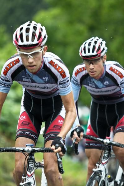 Max Jenkins, Chris Baldwin and the rest of UnitedHealthcare did a good job keeping de Maar safe.