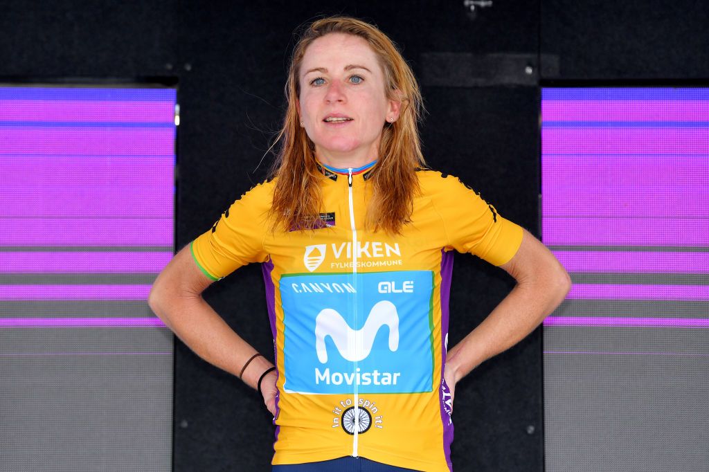 Annemiek Van Vleuten of Movistar Team Women won the GC title at the 2021 Ladies Tour of Norway