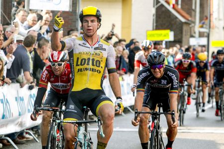 Dylan Groenewegen celebrates yet another win in 2016