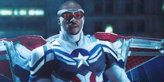 Anthony Mackie as Captain America in The Falcon and the Winter Soldier Disney+