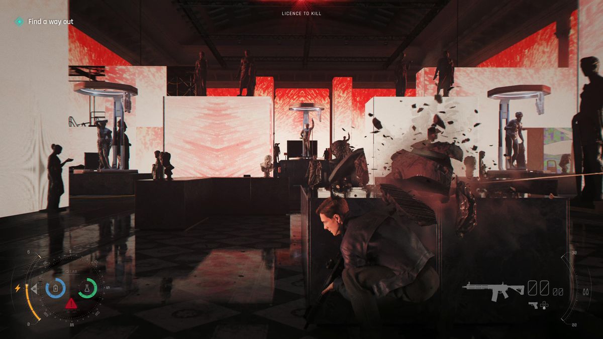 Screens from James Bond game 007 First Light
