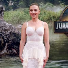 Scarlett Johansson at the NYC premiere of Jurassic World Rebirth