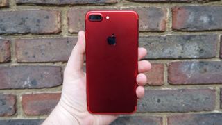 This is the iPhone 7 Plus in red, but there's also a red iPhone 7 available