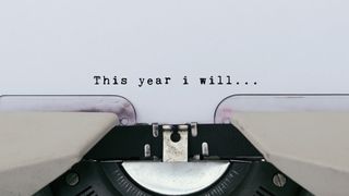 This year I will typed on a typewriter