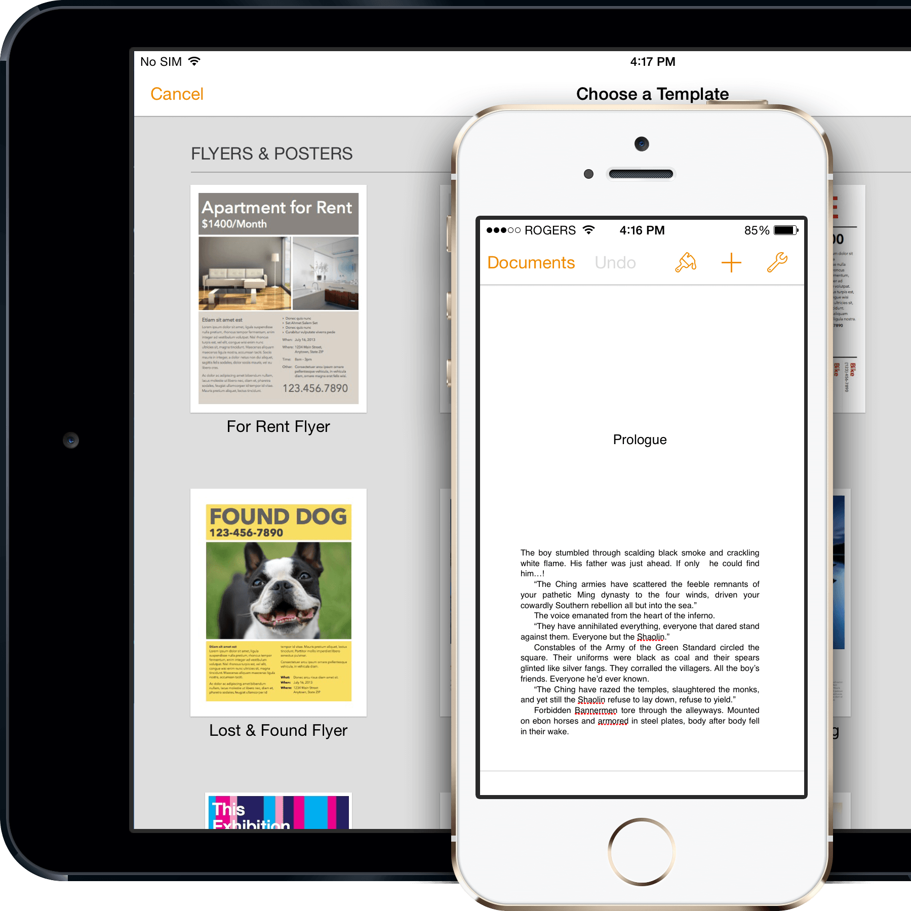 Pages ios