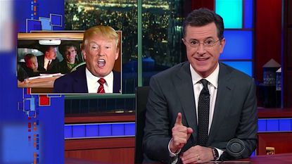 Stephen Colbert blames "Quantum Leap" for Donald Trump's rise