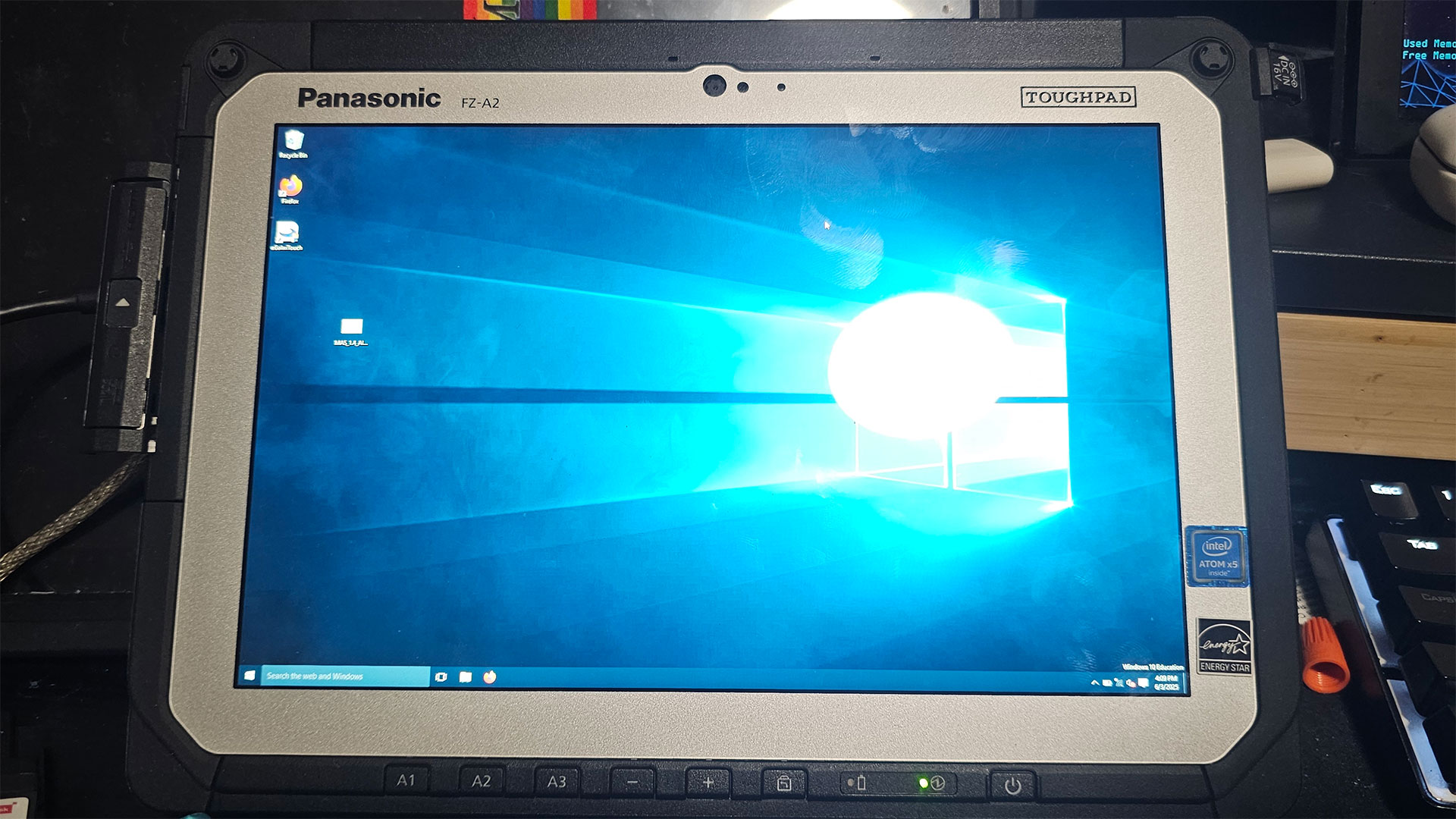 Panazonic ToughPad FZ-A2 gets modded